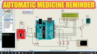 how to make automatic medicine reminder on proteus professional screenshot 3