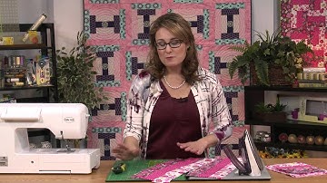 My First Quilt - Episode 28 Preview - Simple Quilt Blocks: Rail Fence