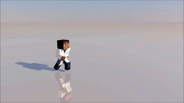 C4D: Minecraft Run Cycle Test