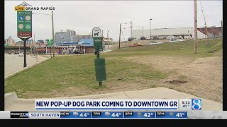 New pop-up dog park for downtown Grand Rapids screenshot 2