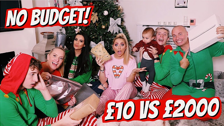 NO budget SECRET SANTA with the Barker Family!!