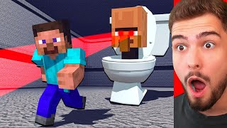 Die SKIBIDI TOILET GREIFT AN! (Minecraft Animation)