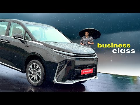 MG M9 - Electric 7-Seater Luxury Family and Business Car Drive Review | King Indian