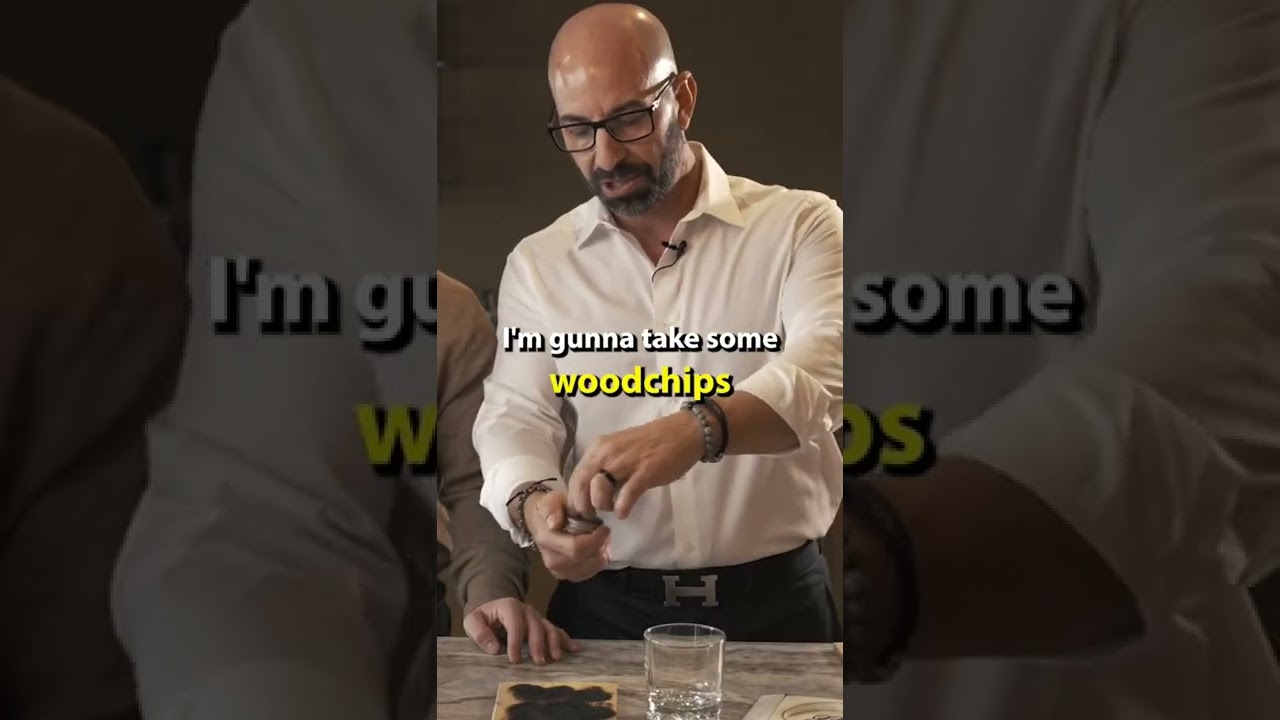 How Johnny Drinks smokes a glass. 💨 