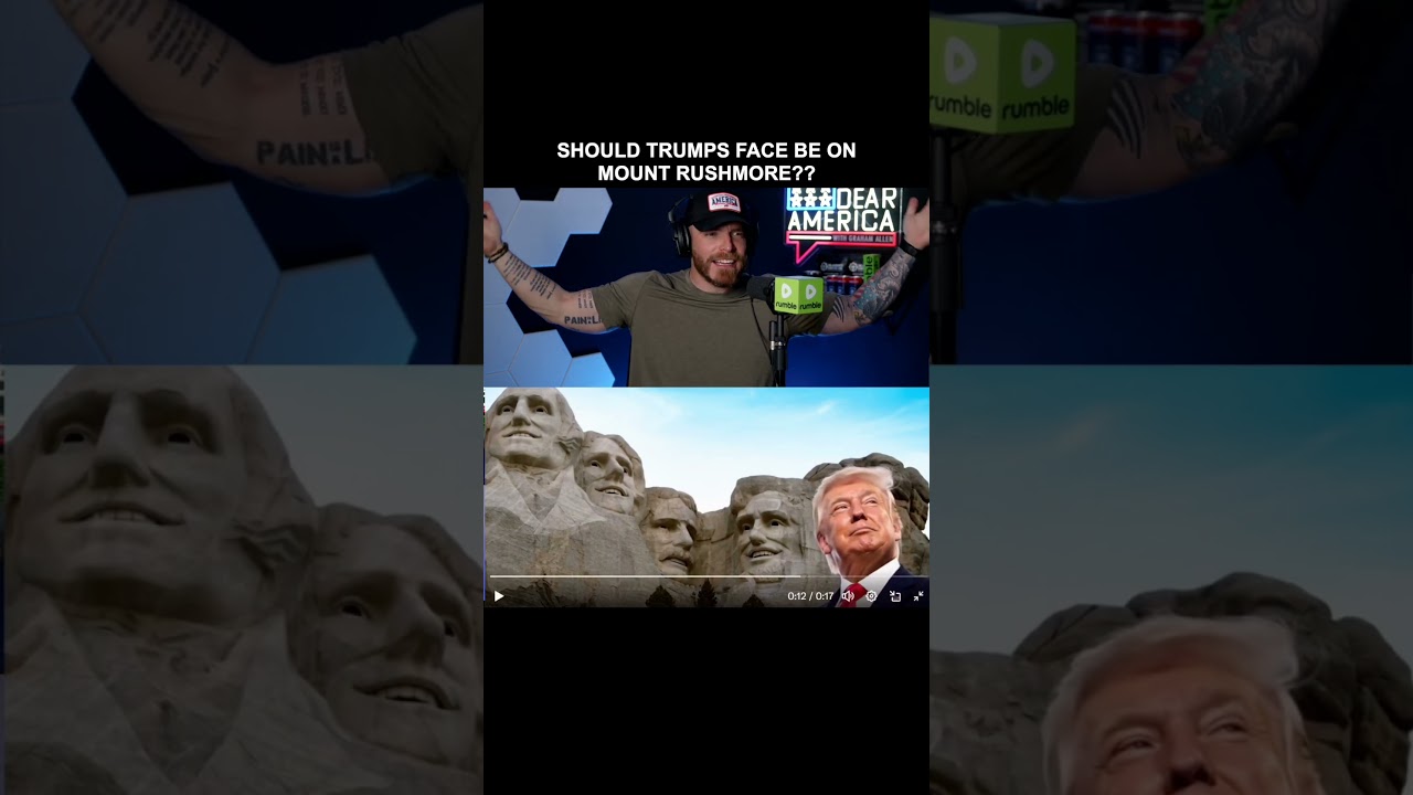 Trumps Face would look Perfect on Mount Rushmore!