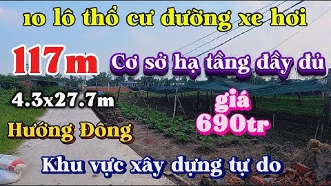 Đất Cần Giuộc Giá Rẻ| 10 lô thổ cư đường xe hơi cơ sở hạ tầng đầy đủ xây dựng tự do.