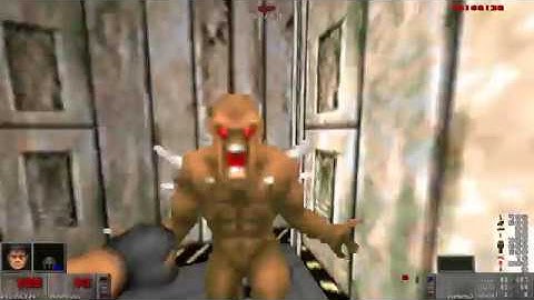 Brutal Doom v21 GOLD: [DOOM II][Black Metal difficulty] MAP13: Downtown - Part 13