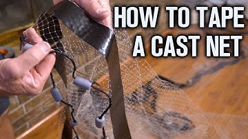 How to Catch MORE Shrimp by Taping Your Cast Net!