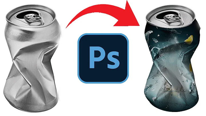 Photoshop Tutorial Apply design on subject Can Mockup Tutorial | GRAPHICY |