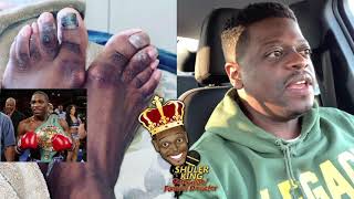 Shuler King - Adrien Broner Posted His Feet. Lawd!!!
