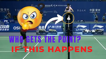 Badminton situations - Service & net