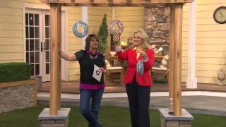 feeder bird glass mosaic evergreen fly