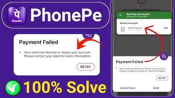 Your Bank Has Blocked or Frozen Your Account | PhonePe Payment Failed Problem | PhonePe Problem 2026