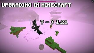 Upgrading a Minecraft World
