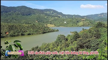 Đất nghỉ dưỡng, lô giáp mặt nước hồ, mặt tiền đường bê tông, cà phê tươi tốt. giá rẻ trong khu vực.