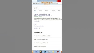 Check Jamb Original Result For 2022