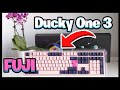 UNBOXING e REVIEW Ducky One 3 Fuji Cherry MX Brown