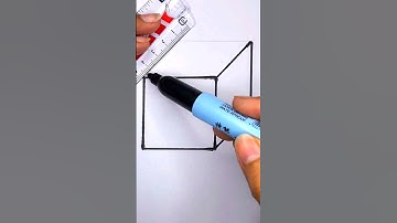 How to Draw a 3D Cube | Easy Drawing Tutorial