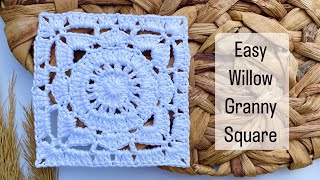 Willow granny square pattern | easy square motif pattern by Beyond Diary 490 views 3 months ago 12 minutes, 11 seconds