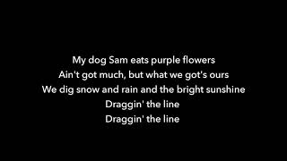 Video thumbnail of "TOMMY JAMES Draggin' the Line +lyrics"