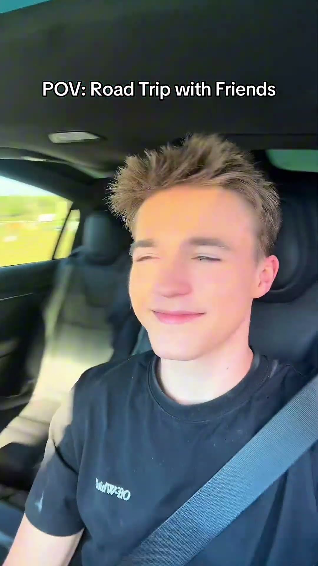 When they fall asleep on a Road Trip ?.   @Onevilage