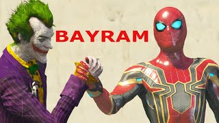 ÖRÜMCEK ADAM RAMAZAN BAYRAMI ÖZEL BÖLÜM - BATMAN HULK JOKER VENOM BEN 10  - MİNECRAFT GTA 5