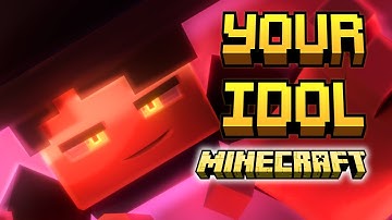 YOUR IDOL - KPOP Demon Hunters but its MINECRAFT Animation (Work In Progress) WIP - Fan Animation