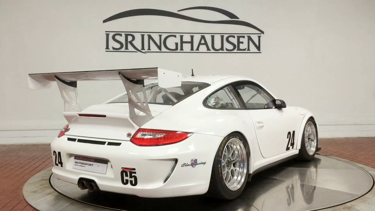 2010 Porsche 911 GT3 Cup Racecar in White - 798170 - YouTube