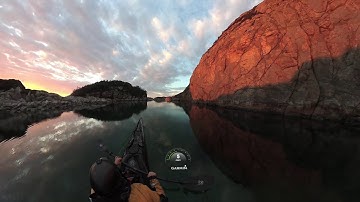Garmin VIRB 360 HyperFrame - kayaking in Norway