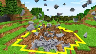 Minecraft Explosions with AMAZING Physics!