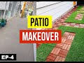 Patio makeover during COVID Lockdown I DIY Patio makeover with Ikea