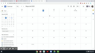 Crear eventos en calendario