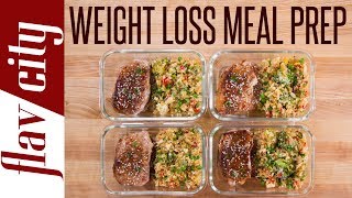I've got some tasty recipes for weight loss that you guys are going to
love. this healthy meal prep has low calorie cauliflower rice loaded
w...