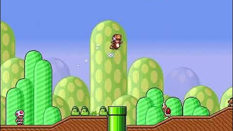 SMBX The Princess Cliche - "Mushroom Pass" in 33.196s (Goal, Power-ups) *WR*