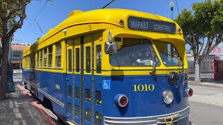 New Yorker Rides the San Francisco Streetcar for the First Time | Fisherman's Wharf to Market Street