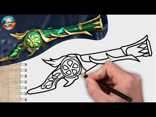 COMO DESENHAR A SKIN SMOKING FREE FIRE - How to Draw Free Fire 