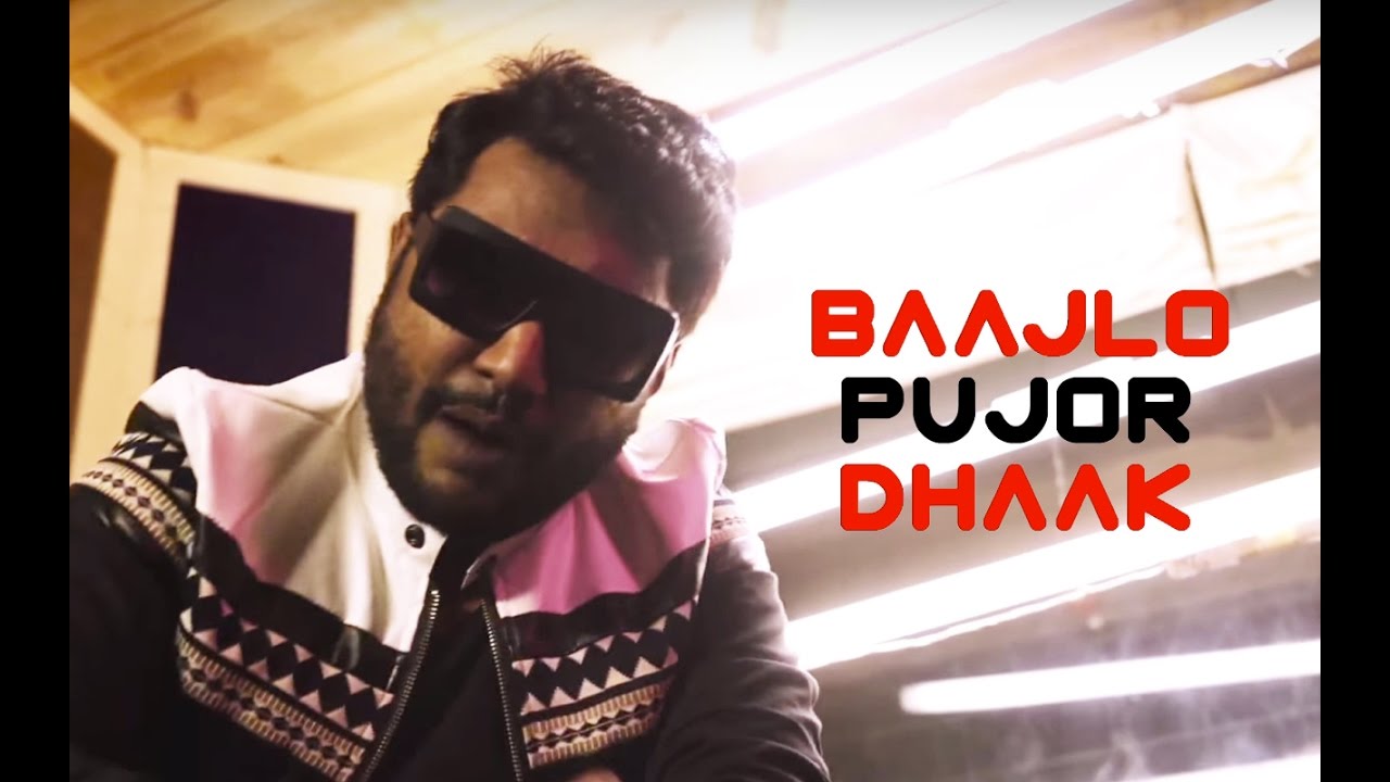 Baajlo Pujor Dhaak Bangla Single  Shadaab Hashmi Official Video  The Latest Durga Pujo Anthem