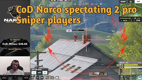 CoD Narco Spectating 2 Pro Sniper Players on his Private Lobby Call of Duty: Mobile