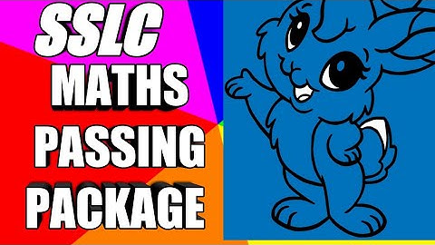 SSLC MATHS PASSING PACKAGE