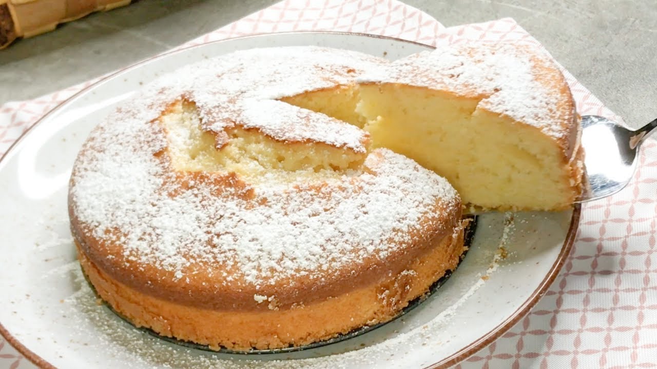 Einfacher Kuchen mit wenigen Zutaten - Fluffiger einfacher Kuchen ohne ...