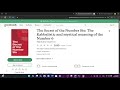 Rabbi  Matityahu Glazerson  book " The Secret of Number Six " on  Line