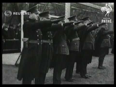 British Troops Leave The Saar 1935