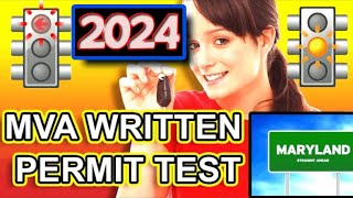 Maryland Permit Test 2024 | MVA Learners Permit Practice Test screenshot 1