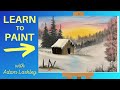 Paint with adam  painting tutorial  wet on wet technique  oil painting for beginners