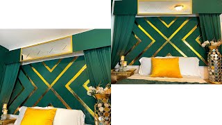 WOW !!! BEAUTIFUL!! DIY HEADBOARD