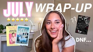 july reading wrap up! 📚all my fav (and least fav!) books