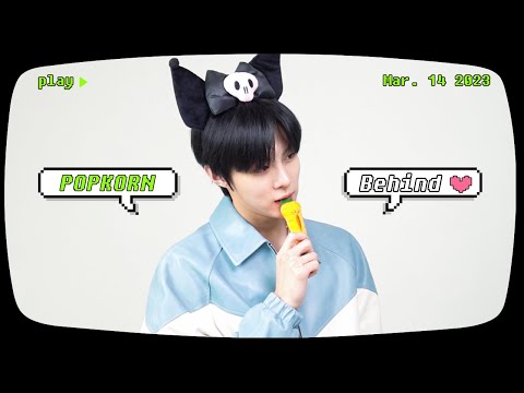 [KIM WOO SEOK] 김우석 폴라로이드 꾸미기 비하인드 / POPKORN BEHIND
