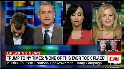 (Angela Baker) CNN Panel erupts in Laughter at Trump Surrogate Katrina Pierson's Airplane Knowledge