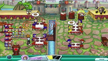 Diner Dash (Expansion): Flo Through Time - Level #27 - All Knight Diner VIII