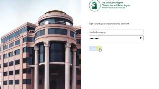 signing in to Office 356